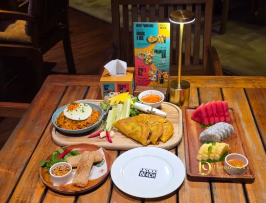 에스코비치 바 좌석 - 바다 정면 테이블 선셋 뷰