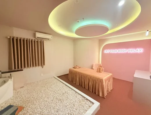 수사우나 다낭점 프라이빗 룸 마사지 베드 Su Sauna Da Nang private room